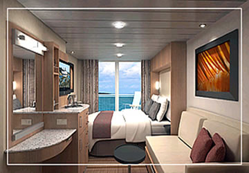 Exterior con balc�n 1B  - Celebrity Silhouette