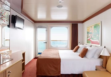 Exterior con balc�n 8A - Carnival Magic