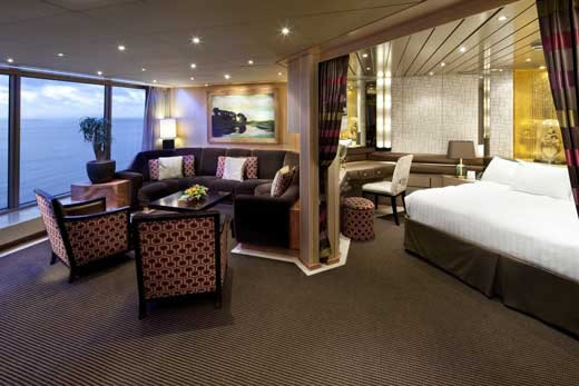 Penthouse Suite Exterior, balc�n PS - ms Rotterdam