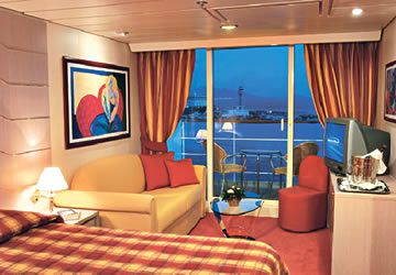 Suite con balcon 11 - MSC Lirica