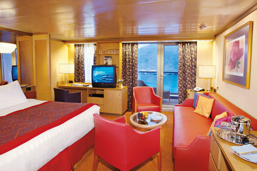 Suites superiores con tarraza SY - ms Noordam