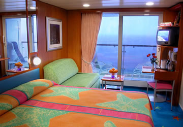 Exterior con Balc�n BB - Norwegian Dawn