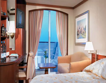 Exterior con balc�n A - Crystal Serenity
