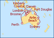 Itinerario Exploraci�n por el Norte de Australia 2013