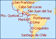 Gran Ruta de San Francisco a Valparaiso