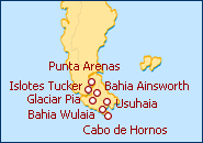 Ver el itinerario del Crucero Punta Arenas - Ushuaia