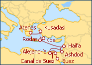 Itinerario _Grecia, Turquia, Israel y Egipto