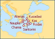 Ver el itinerario del Crucero Grecia y Turquia