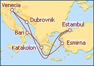 Ver el itinerario del Crucero Panoramas de Oriente