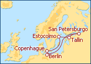 Ver el itinerario del Crucero Suecia, Estonia, Rusia y Alemania I