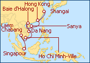 Ver el itinerario del Crucero Tesoros de Oriente