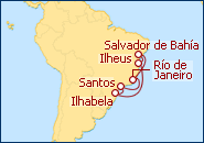 Ver el itinerario del Crucero Verano Brasile�o