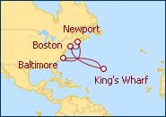Ver el itinerario del Crucero Bermuda