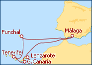 Ver el itinerario del Crucero Islas Volc�nicas