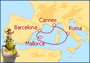 Ver el itinerario del Crucero Escapada Rivera Italiana II