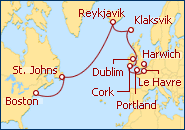 Itinerario Rumbo a Boston
