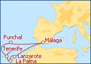 Ver el itinerario del Crucero Islas Volc�nicas I 