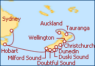 Itinerario Australia y Nueva Zelanda desde Auckland