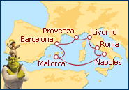 Ver el itinerario del Crucero Mediterr�neo Ins�lito II