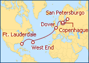 Itinerario Gran Aventura Transatlatica y Baltica 2013
