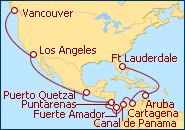Canal de Panamá a Vancouver 2013