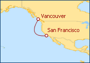 Desde Vancouver a San Francisco