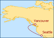 Ver el itinerario del Crucero Mini Crucero: de Vancouver a Seattle 2013