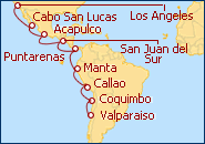 Sudamerica: desde Santiago a Los Ángeles 2013
