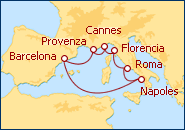 Francia,Italia, España