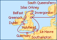 Itinerario Islas Brit�nicas IV 2013