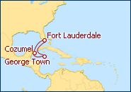 Ver el itinerario del Crucero Caribe