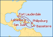 Ver el itinerario del Crucero Navigator Of The Seas desde Fort Lauderdale