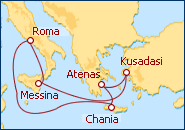 Ver el itinerario del Crucero Mediterr�neo Oriental 