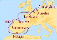 de Amsterdam a Barcelona