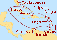 Itinerario Caribe desde Florida I