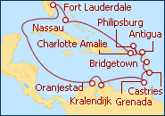 Itinerario Caribe desde Florida III 2013
