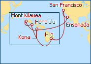 De California a Hawai