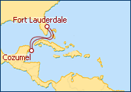 Ver el itinerario del Crucero Escapada a los Cenotes