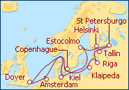 Ver el itinerario del Crucero Escandinavia y Rusia 