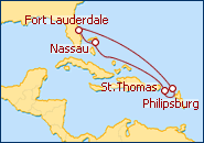 Itinerario Antillas y Bahamas  