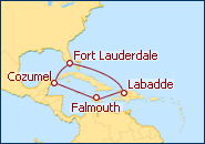 Itinerario Caribe Colorido I 