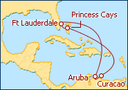 Ver el itinerario del Crucero Caribe del Sur