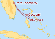 Ver el itinerario del Crucero Monarch Of The Seas  desde Port Canaveral I
