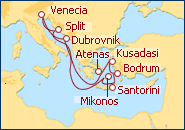 Itinerario Islas Griegas y Turquia II