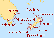 Itinerario Voyager Of The Seas  