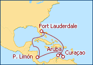 Ver el itinerario del Crucero Canal de Panama Sunfarer 