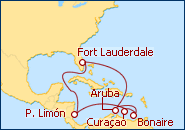Ver el itinerario del Crucero Canal de Panama Sunfarer I 