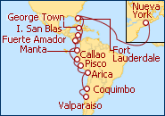 Ver el itinerario del Crucero Descubrimiento Inca