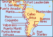 Ver el itinerario del Crucero Descubriendo Inca