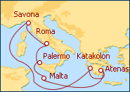 Ver el itinerario del Crucero La cuna de las civilizaciones